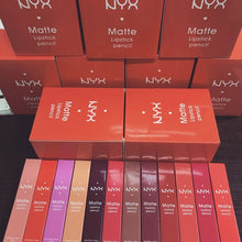 Load image into Gallery viewer, NYX LIP CRAYONS PACK OF TEN (12)