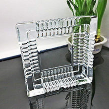 Load image into Gallery viewer, Glass Ashtray Square Crystal Heavy Smoke for Cigar Cigarettes