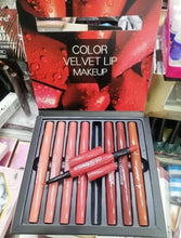 Load image into Gallery viewer, 2 in 1 Lipliner+Lipstick Set of 8-Colors