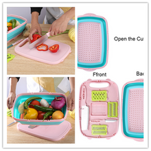 Load image into Gallery viewer, 9 In 1 Multi-Functional Vegetable With Basket And Cutting Board