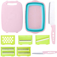 Load image into Gallery viewer, 9 In 1 Multi-Functional Vegetable With Basket And Cutting Board