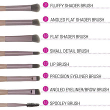 Load image into Gallery viewer, BH cosmetics lavish elegance 15 brush set with cosmetic bag