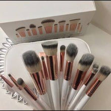 Load image into Gallery viewer, BH Cosmetics Rose Romance 12 Piece Brush Set