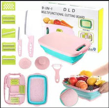 Load image into Gallery viewer, 9 In 1 Multi-Functional Vegetable With Basket And Cutting Board