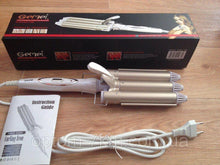 Load image into Gallery viewer, Threefold Curling wave Iron