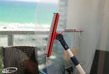 Load image into Gallery viewer, 2-in-1 Window Cleaner Sponge and Soft Rubber Strip With Telescopic Extension Pole