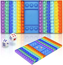 Load image into Gallery viewer, Silicone Pop-Up Fidget Rainbow