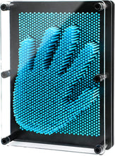 Load image into Gallery viewer, 3D Pin Art Toy, Pin Art Board Pin Art Toy for Kids, Gifts Baby Girl Boy Gifts Fidget Toys(Blue)