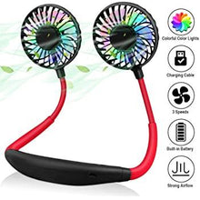 Load image into Gallery viewer, Hands Free Portable Neck Fan