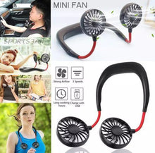 Load image into Gallery viewer, Hands Free Portable Neck Fan