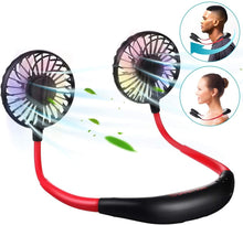 Load image into Gallery viewer, Hands Free Portable Neck Fan