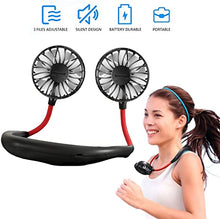 Load image into Gallery viewer, Hands Free Portable Neck Fan