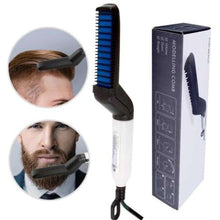Load image into Gallery viewer, MEN'S HAIR AND BEARD STRAIGHTENER