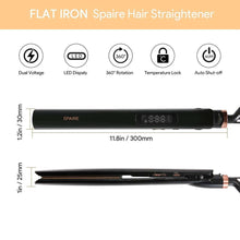 Load image into Gallery viewer, Ultra Fine Dual Voltage Professional Hair Iron