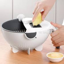 Load image into Gallery viewer, Multifunctional Rotate Vegetable Cutter With Drain Basket