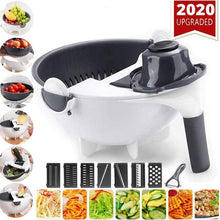 Load image into Gallery viewer, Multifunctional Rotate Vegetable Cutter With Drain Basket