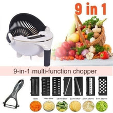 Load image into Gallery viewer, Multifunctional Rotate Vegetable Cutter With Drain Basket