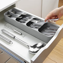 Load image into Gallery viewer, Cutlery Organizer Tray Saves Amazing Space