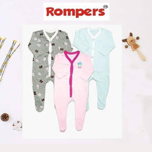 Load image into Gallery viewer, SLEEP SUIT PACK OF 3 For SIZE NEW BORN TO 3 YEARS Deal 2