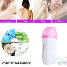 Load image into Gallery viewer, Hot Cartridge Depilatory Heater Wax Waxing Paper Hair Removal With Eu Plug High Quality .
