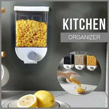 Load image into Gallery viewer, Kitchen Food Storage Container Cereal Dispenser Oatmeal Wall Mounted