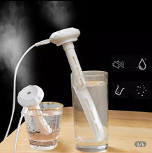 Load image into Gallery viewer, USB Portable Air Humidifier Diamond Bottle Aroma Diffuse Mist Maker