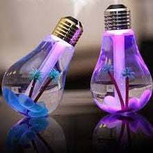 Load image into Gallery viewer, USB Night Light Bulb Humidifier Air Purifier