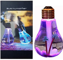 Load image into Gallery viewer, USB Night Light Bulb Humidifier Air Purifier
