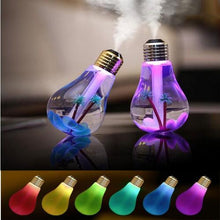 Load image into Gallery viewer, USB Night Light Bulb Humidifier Air Purifier