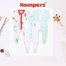 Load image into Gallery viewer, SLEEP SUIT PACK OF 3 For SIZE NEW BORN TO 3 YEARS Deal 2