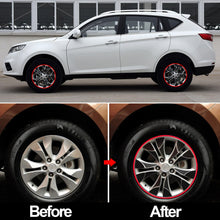 Load image into Gallery viewer, Reflective Car Rim Stripe Wheel Decal Tape Sticker 17 Inch