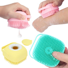 Load image into Gallery viewer, Silicone Bath Massage Soft Brush