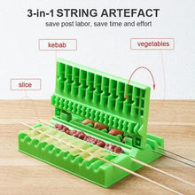 Load image into Gallery viewer, 3 In 1 Multifunction BBQ Skewers Meat