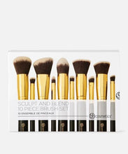 Load image into Gallery viewer, SCULPT AND BLEND 10 PIECE BRUSH SET