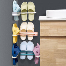 Load image into Gallery viewer, Folding Slipper Organizer Space Saving With Stickers