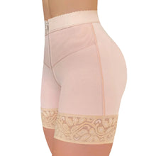 Load image into Gallery viewer, Internal Hooks Firm Compression Zipper Butt Lift Peahcy Shaper Shorts