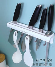 Load image into Gallery viewer, Multi Functional Wall-Mounted Knife Holder Storage Shelf New