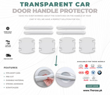 Load image into Gallery viewer, Transparent Car Door Handle Protector