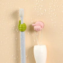 Load image into Gallery viewer, Creative Thumbs Up Shape Wall Hook Clip Holder Kitchen Barthroom Adhesive