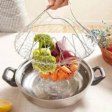 Load image into Gallery viewer, Fry Basket Stainless Steel Frying Basket Useful Drain Basket