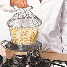 Load image into Gallery viewer, Fry Basket Stainless Steel Frying Basket Useful Drain Basket