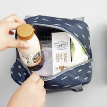 Load image into Gallery viewer, Functional Pattern Cooler Lunch Box Portable Insulated Canvas Lunch Bag Thermal Food Picnic Lunch Bags For Women Kids
