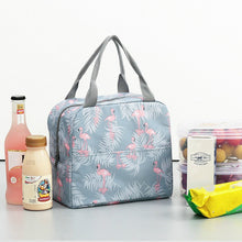Load image into Gallery viewer, Functional Pattern Cooler Lunch Box Portable Insulated Canvas Lunch Bag Thermal Food Picnic Lunch Bags For Women Kids