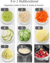 Load image into Gallery viewer, Genius 9 in 1 Vegetable Cutter