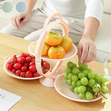 Load image into Gallery viewer, 3 Layer Portable Snacks And Fruit Plate