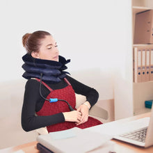 Load image into Gallery viewer, Inflatable Air Neck Cervical Collar Pillow Pain Stress Relief