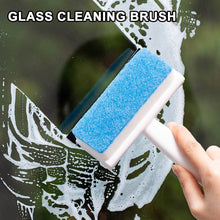 Load image into Gallery viewer, Glass Cleaner 2 In 1 Glass Cleaning Towel Brush Brush Cleaning Mirror