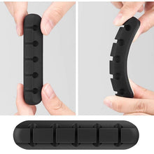 Load image into Gallery viewer, Silicone Cable Organizer USB Cable Holder