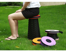 Load image into Gallery viewer, Outdoor Portable Stool Folding Chair Camping Stool