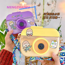 Load image into Gallery viewer, best selling daily home use products plastic kids drink bottle Creative Camera shaped